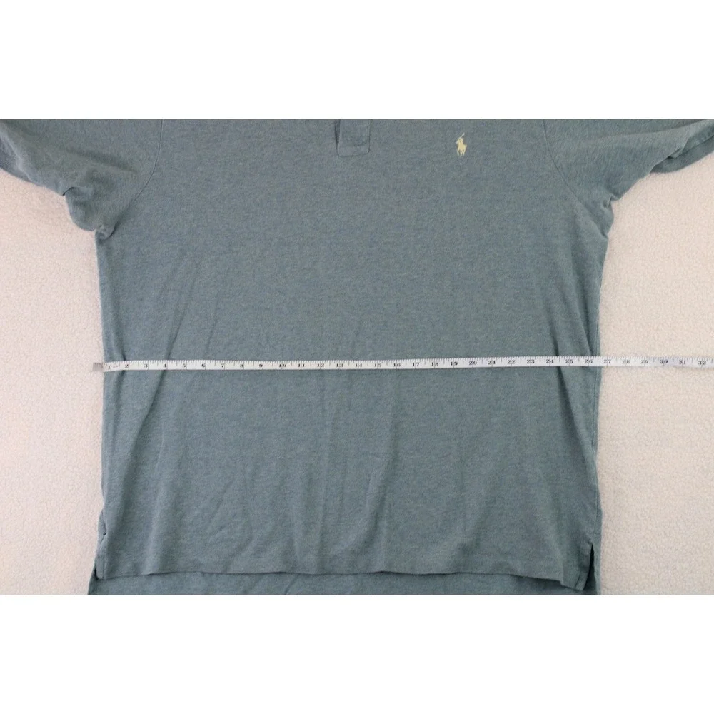 Polo Ralph Lauren Men's 2XLT Tall Grey Short Sleeve Classic Fit Polo Shirt‎